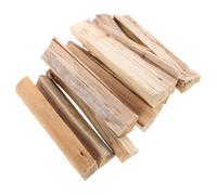 TOYANDONA 10 Pièces Bois de Chauffage Pin Carbonisé Bûches à Faible Fumée pour Cuisson Rapide Au Feu de Camp Four à Pizza et Barbecue Extérieur