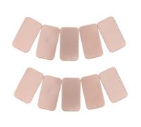 TOYANDONA 10 Pièces Boîte De Dressage d'oiseaux Plat d'alimentation des Oiseaux Mangeoire De Fruits d'oiseaux Petit Étui pour Oiseaux Métal Or Rose