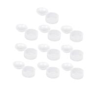 TOYANDONA 10 Pièces boîte de rangement sucette en échantillonneur Titulaires distributeur boire étui porte-sucette Etui protège-sucette housse de sucette étuis à sucette pp Transparent