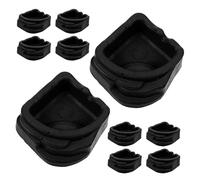 TOYANDONA 10 Pièces Bol à Eau Mini en Résine Noir pour Arachnides et Jeunes Araignées, Haute Stabilité et Gain de Place pour Terrariums d'animaux Petits