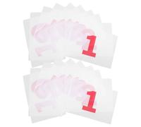 TOYANDONA 10 Pièces Ceinture de Numéro de Course pour Dossard, Tissu Léger | Système D’attache Rapide, Visibilité Claire, Réutilisable, pour Événements Sportifs et Marathon, Accessoire Pratique