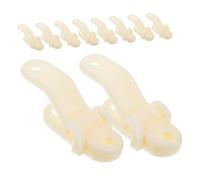 TOYANDONA 10 Pièces Clip de Serrage Plastique pour Film de Lot de Accessoires pour Ventilation de Fixations Sécurisées pour Tubes et Membranes Protection et