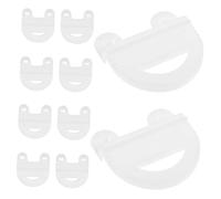 TOYANDONA 10 Pièces Clips de Cage pour Animaux Plastique Verrouillage Sécurisé pour Hamsters et Chinchillas Accessoires Compatibles pour Cages Standard Fixation Stable et Durable