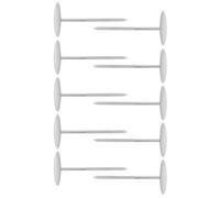 TOYANDONA 10 pièces Clous INOX pour Décoration Gâteau Outil Pâtisserie Ergonomique et Portable Modelage Fleurs Fondant Anniversaire