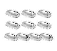 TOYANDONA 10 Pièces Drum Rack Accessories Chrome-plated Triangle Snare Drum Lugs Parts Sound Dampening Hardware Replacement For Jazz Rock Stage Performance