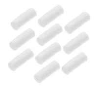 TOYANDONA 10 Pièces Faites Un feu et allumez Le Coton-Tige des bâtons Allume feu Foyer extérieur Allume-feu pour cheminée Boules de Coton Cire de Paraffine et Noyau de Ruban de Coton Blanche