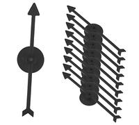 TOYANDONA 10 pièces Kit Roulette Tournante Réutilisable pour Jeux de Société et Événements Festifs Accessoires pour Loterie et Tirage Au Sort