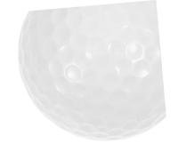 TOYANDONA 10 pièces Lot de Balles Entraînement Golf Légères à Double pour Pratique Intérieure Outil de Formation pour Débutants