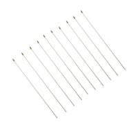 TOYANDONA 10 pièces Lot de Mâts de Drapeau Bois Rond Bâtons de Remplacement pour Drapeaux à Main Accessoires Décoratifs pour Guides Touristiques et Événements