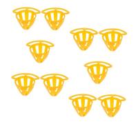 TOYANDONA 10 pièces Lot de Paniers Suspendus pour Oiseaux Support Fruits et Légumes Creux pour Perroquets et Petits Oiseaux Accessoire Pratique pour Cage