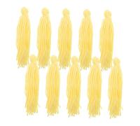 TOYANDONA 10 Pièces Mops de Frai Flottants pour Aquarium Supports de Réutilisables pour Poissons Colorés Scalaires et Crevettes Accessoires Élevage Aquatique