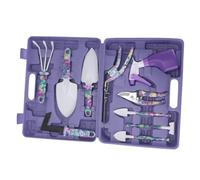 TOYANDONA 10 Pièces Outils de Jardinage Kit de Jardinage Robuste pour Hommes Femmes pour Désherbage Transplant Plantes