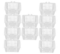 TOYANDONA 10 Pièces Panier Miniature de Magasinage de Paniers de Rangement pour Maison de Accessoire Décoratif pour Jeu de Rôle et Mini Épicerie