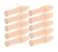 TOYANDONA 10 Pièces Poignées pour Fourchettes à Barbecue Poignées Courtes Ergonomiques de Remplacement pour Accessoires de Grillades et Outils de Cuisine Plein Air