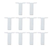 TOYANDONA 10 Pièces Supports de Cadre Photo Alliage Aluminium Supports Métalliques Stables pour Affichage sur Table Remplacement Pratique pour Cadres Photo à Domicile et Bureau