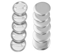 TOYANDONA 100 Ensembles Insignes Inachevés Créations Emblèmes Soi-même Bouton Emblème Vierge pour Vêtements