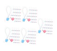 TOYANDONA 100 Pièces Boîte à Fée Des Dents Pour Enfants Porte-dents Récipient à Dents Pour Enfants Perdus Étuis à Dents Pour Dent Perdue Économiseur De Dents Pp