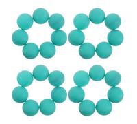 TOYANDONA 100 Pièces Boules de Bingo Mates Colorées 40mm en PP | Surface Unie sans Lettres, Prise Améliorée, Équilibre Régulier, Usage Polyvalent, pour Bingo Night et Événements Corporatifs