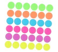 TOYANDONA 100 Pièces Couleur Boule élastique mélangée balles en Caoutchouc colorées Jouets de Classe Boules gonflables Petites Mini-Boules rebondissantes Jouets balles rebondissantes