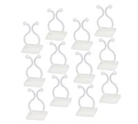 TOYANDONA 100 Pièces Outils de Fixation pour Plantes Crochets Autocollants Multifonctions pour Jardinage Supports Muraux Pratiques pour Fils et Vignes