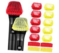 TOYANDONA 100 pièces Protège Microphone Jetables Non Tissé Hygiéniques Respirants Couvrant Micro pour Usage Scolaire Ktv et Studio