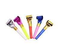TOYANDONA 100 Pièces Sifflets Long Nez Garçon Fille Couleurs Aléatoires Jouets de Fête Anniversaire Garçon Fille Accessoires et pour Ambiance Festive Couleur Aléatoire