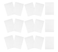 TOYANDONA 100 Plaques Impression Mousse Blanche A4 Écume 100pcs pour Garçon et Filles Matériel Créatif DIY Cartes Noël Motricité Fine Créativité