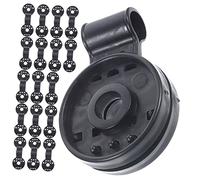 TOYANDONA 100pièces Clips pour Robustes Et Verrouillables Lot de Pinces Pratiques pour Fixation De Filet Ombrage Et Pare-Soleil