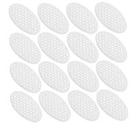 TOYANDONA 100pièces Drainage Blanche pour Pots De Fleurs Tapis De Fond Maille pour Jardinières Empêche La Terre De Échapper