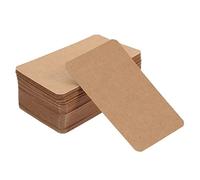 TOYANDONA 100pièces Lot De Cartes Vierges Pour Écrire Noter Plans Et Mémos Prêtes à Décorer Et Peindre Recto Verso