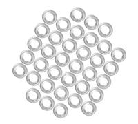TOYANDONA 100pièces Protège-brûleurs Aluminium Doublures Rondes pour Bacs de Récupération Housse de Cuisinière à Gaz Protège-brûleur Réutilisable