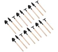 TOYANDONA 10ensembles Mini-Outils Jardinage Portable pour Bonsaï avec Petite Pelle Truelle et Râteau Miniature pour Planter Creuser et Transplanter