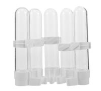 TOYANDONA 10Pcs Perroquet Automatique Abreuvoir Perruche Distributeur D 'Eau Perruche Mangeoire Automatique Perroquet en Plastique Abreuvoir