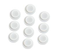 TOYANDONA 10pcs Rondelle D'étanchéité en Silicone Blanc pour Bouteille de Conservation de Lait Maternel, Joint Étanche Résistant Haute Température pour Biberons