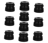 TOYANDONA 10pièce Lot Rechange pour Tampon De Poignée Bouchon Annulaire Anti-Vibration pour Tondeuse à Essence Détachées pour Poignée De Tronçonneuse