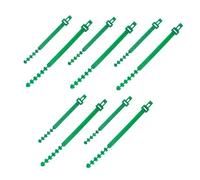 TOYANDONA 10pièces Attache De Câble Flexible pour Plantes Et Arbres Lot Réutilisable