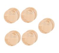TOYANDONA 10pièces Cartes Annonce De Naissance Bois Disques Mensuels Pour Capturer Chaque Moment Souvenirs De Naissance Bois Naturel Accessoires De Photographie Né
