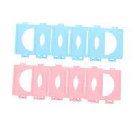 TOYANDONA 10pièces Connecteurs pour Tubes Externes pour Hamsters Tunnels de Rechange Accessoires pour Cages Modules de Tuyauterie pour Petits Animaux Plaque Tubulaire pour Tunnel de Hamster