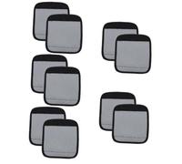 TOYANDONA 10pièces Couvertures De Poignée De Bagage Accessoires De Valise Protection De Poignée De Traction Pour Voyage Et Transports Couleur Grise