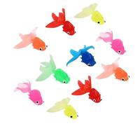 TOYANDONA 10Pièces Décoration de Faux Poissons Tropicaux de Décor Lumineux pour Aquarium Flottant et Animé Simulation Réaliste pour Aquarium