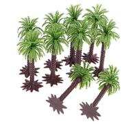 TOYANDONA 10pièces Faux Palmier Miniature Artificiel Décor De Gâteau Plantes Tropicales Artificielles Palmier Décoratif Décoration Intérieure