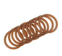 TOYANDONA 10pièces Joints Étanchéité pour Bouchons de Bouteille Anneaux Flexibles Silicone Joints Anti-fuites Compatibles avec Différents Types de Couvercles