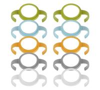 TOYANDONA 10pièces Lot de Poignées pour Biberons à Large Ouverture Verre Accessoires de Transport Amovibles pour Garçon Fille