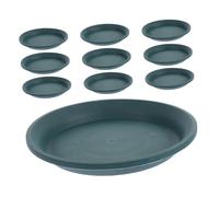 TOYANDONA 10pièces Plateaux pour Pots De Fleurs Ronds Récupérateur Eau pour Jardinière Base Anti-Goutte pour Plantes Intérieures Et Balcon