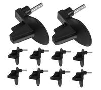 TOYANDONA 10pièces Porte-chaîne Tronçonneuse Guide-chaîne Remplaçable Bloc Maintien Chaîne Accessoire Rechange Tronçonneuse