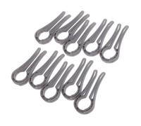 TOYANDONA 10pièces Verrous de Sécurité pour Garçon Fille Boutons de Cuisinière à Gaz Protection Anti-garçon Fille pour Four Poignée de Porte Clip de Verrouillage Cuisine Sécurisée