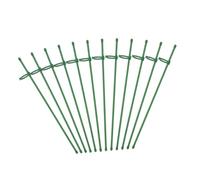 TOYANDONA 12 Ensembles Enjeux de Soutien aux Plantes piquets de Support pour Plantes Grand Tige Support de Plantes Vertes Piquet de Plante décoratif Fibres de Verre Green