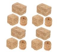 TOYANDONA 12 Pièces Accessoires pour Bricolage Fausse Paille Miniature Réaliste Décoration de Maison de Poupée et Jardin Automnal