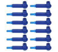 TOYANDONA 12 Pièces Adaptateur de Purge de Frein Abs Bleu
