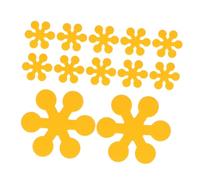 TOYANDONA 12 Pièces Autocollants antidérapants autocollants non glissants pour autocollants de poignées de autocollants de antidérapants demain Jaune